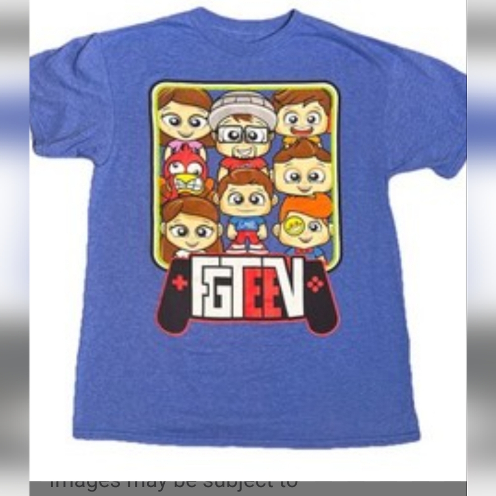 Blue FGTEEV Graphic T-Shirt
